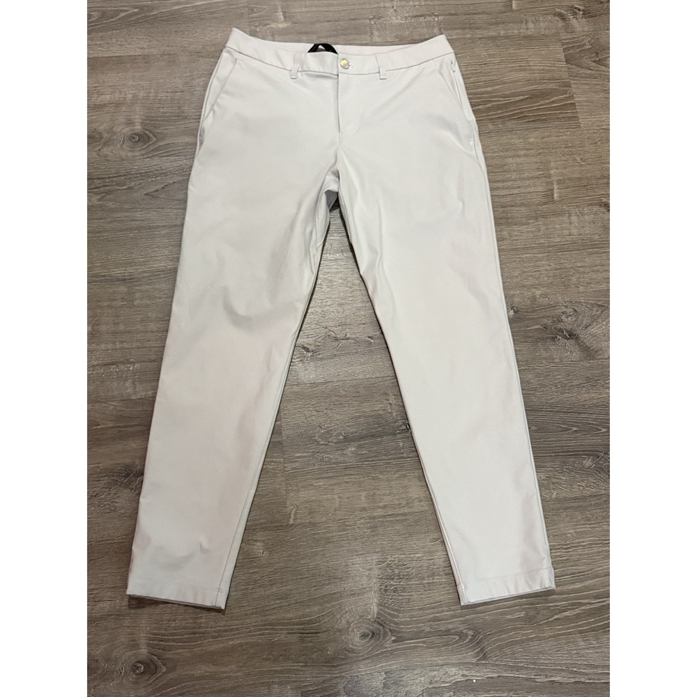 Lululemon ABC Pants Mens 32x30 Beige Classic Fit 5-Pocket Warpstreme